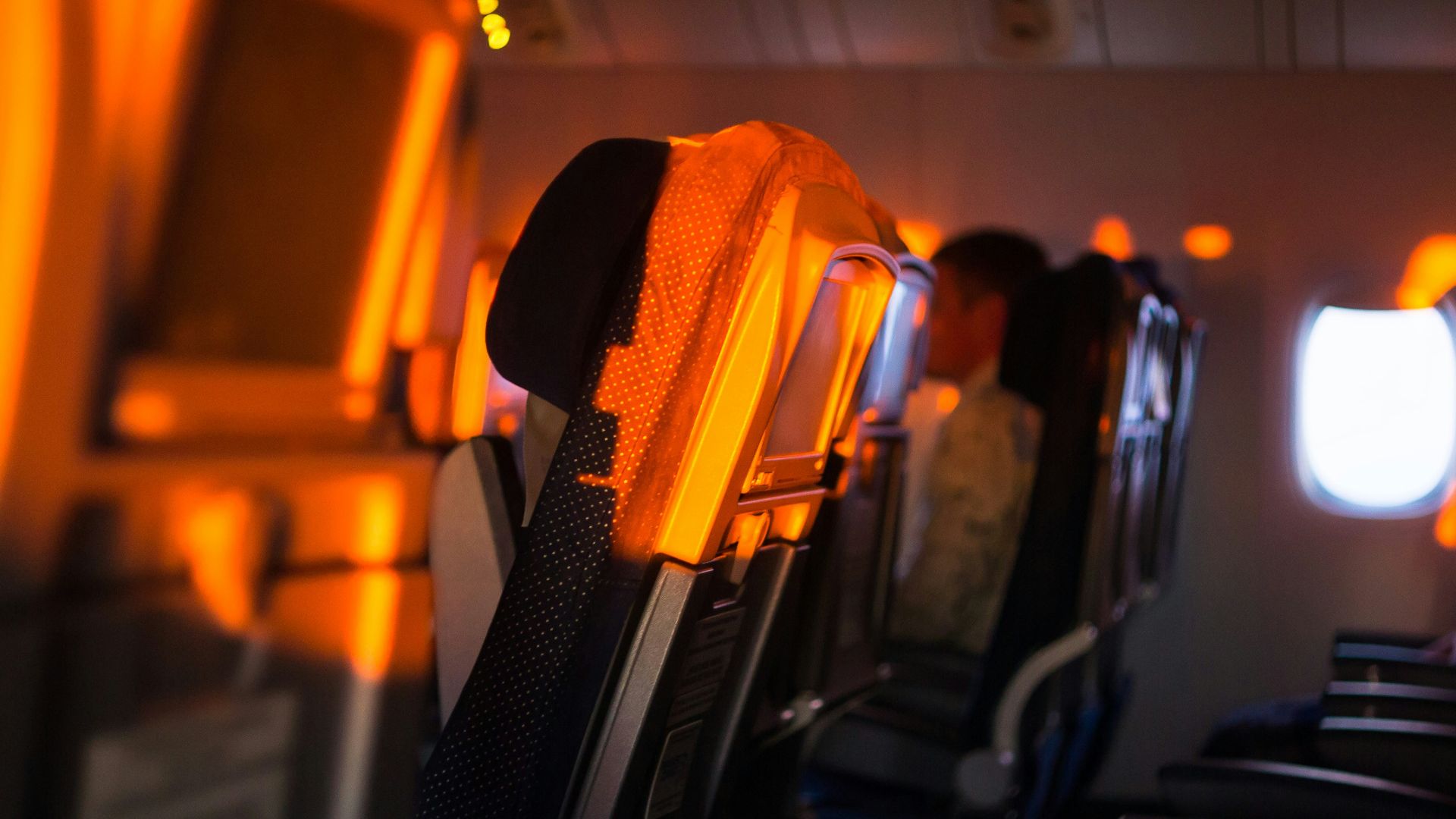 black and yellow bus seats