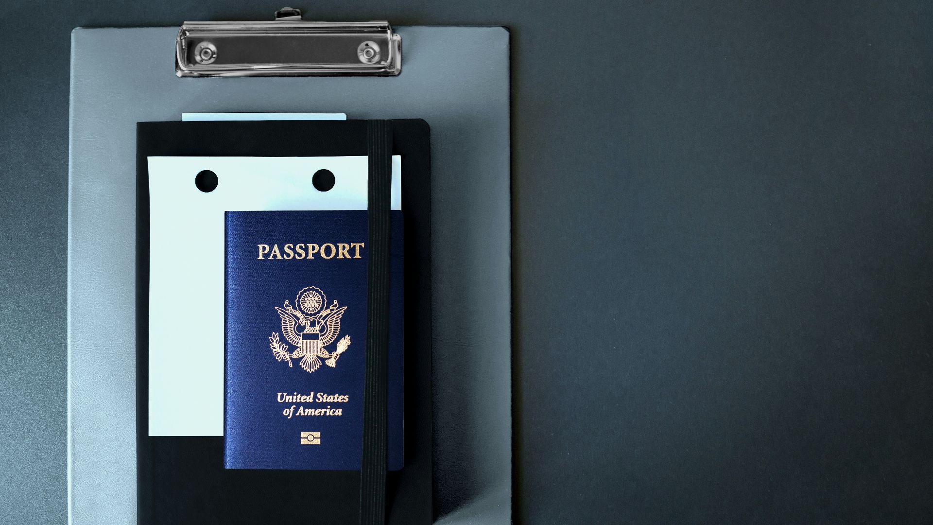 a blue and black box