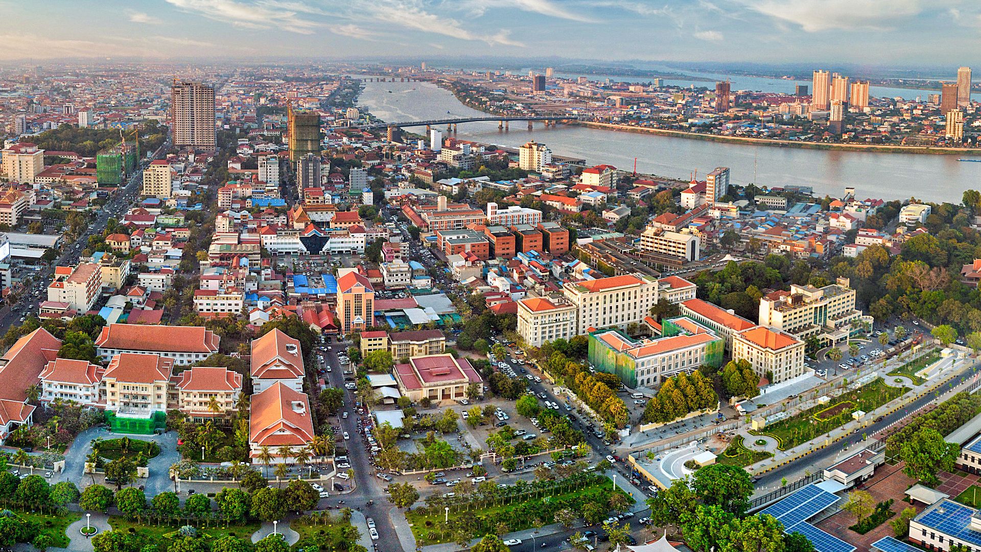 aerial view of city buildings during daytime