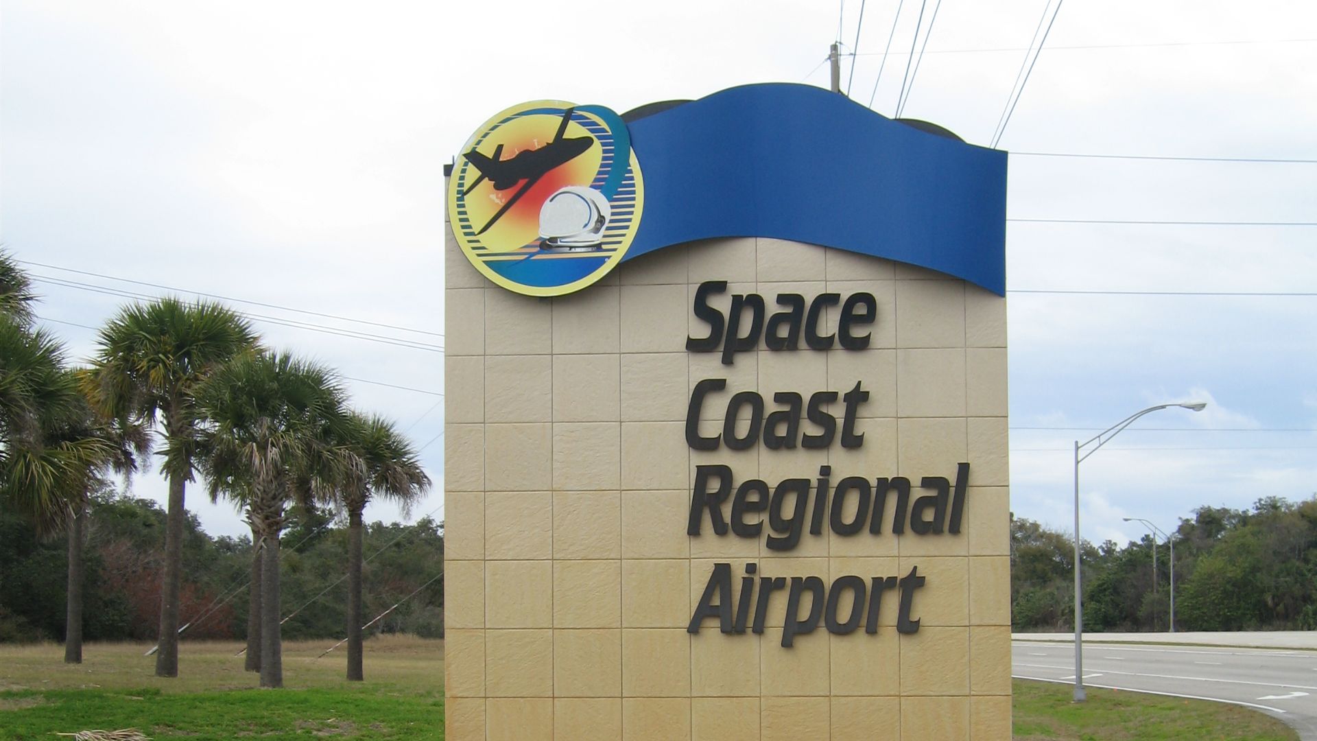 File:Space Coast Regional Airport sign 001.jpg