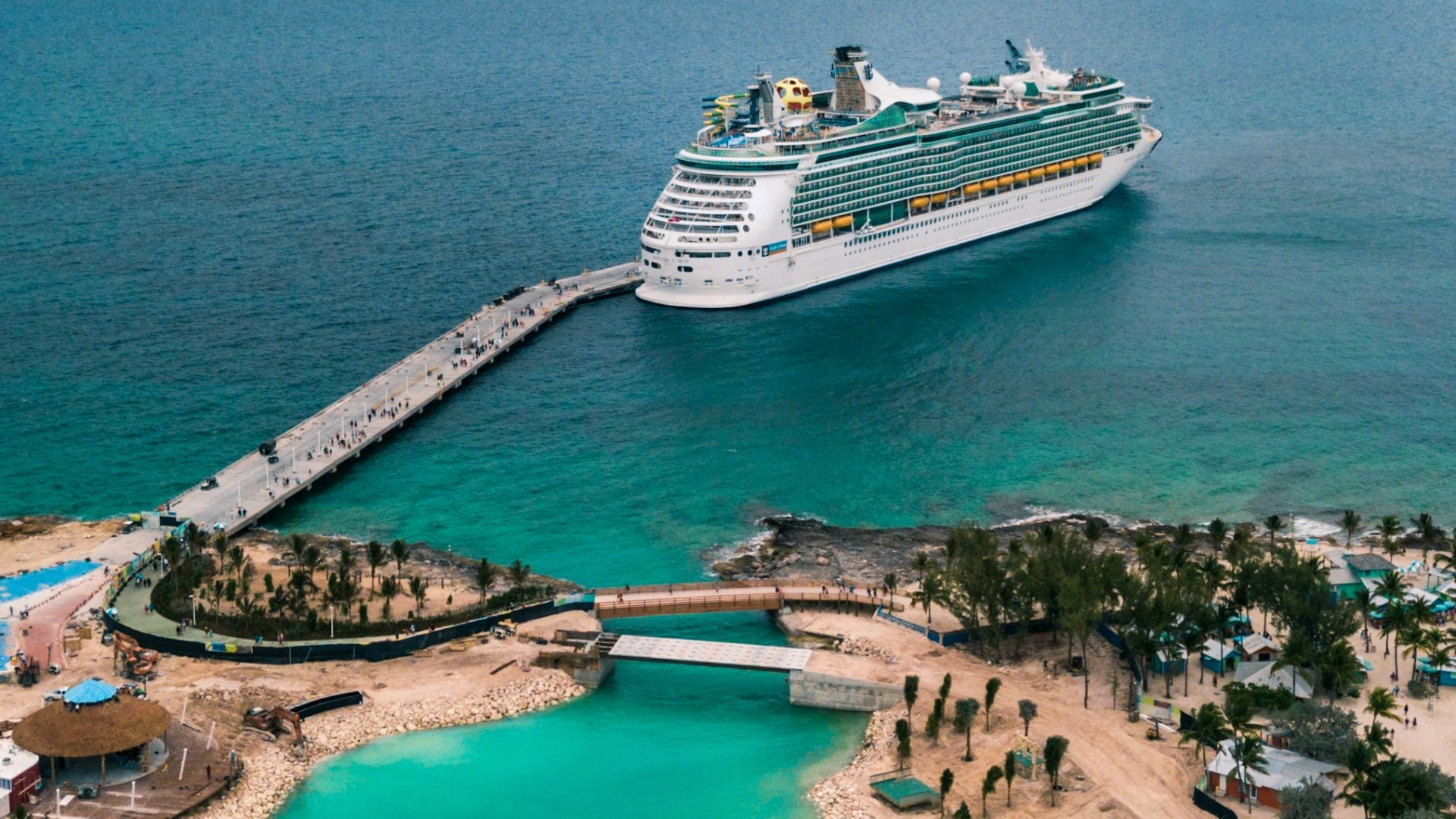 white cruise ship on sea during daytime