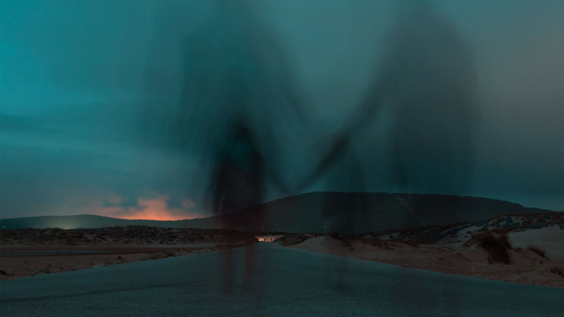 man and woman holding hands