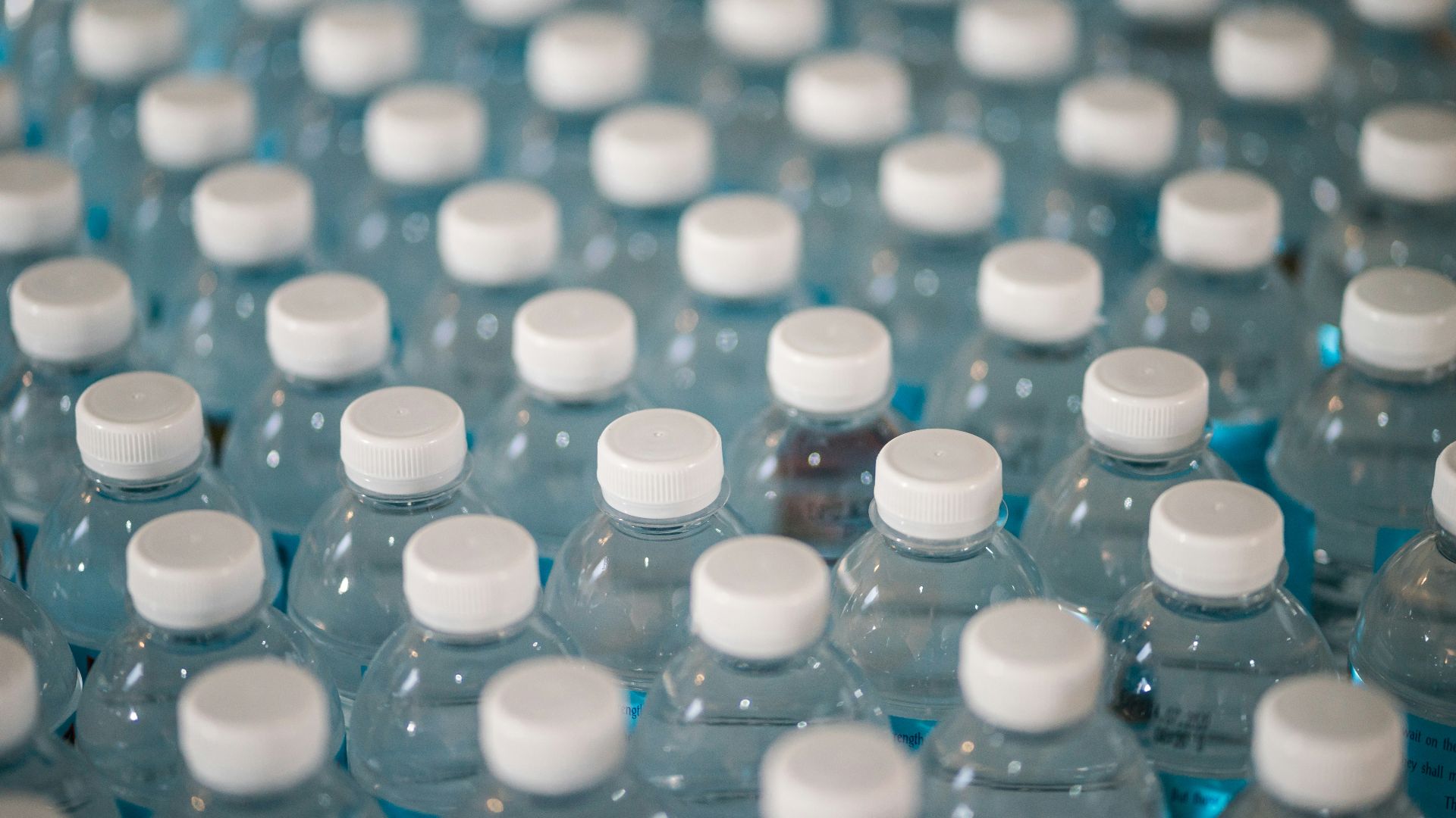 white plastic bottle lot