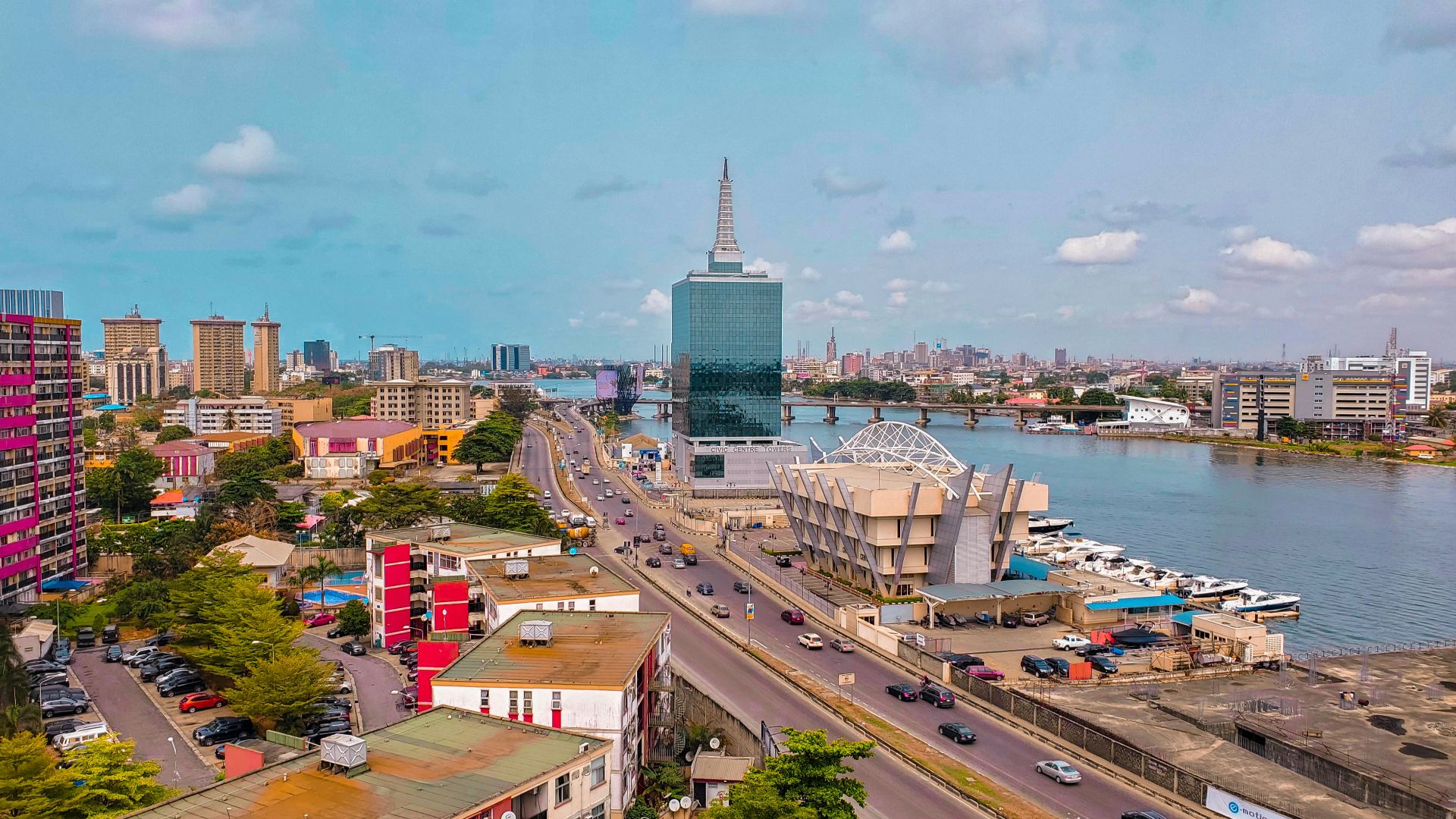 aerial view of city buildings during daytime