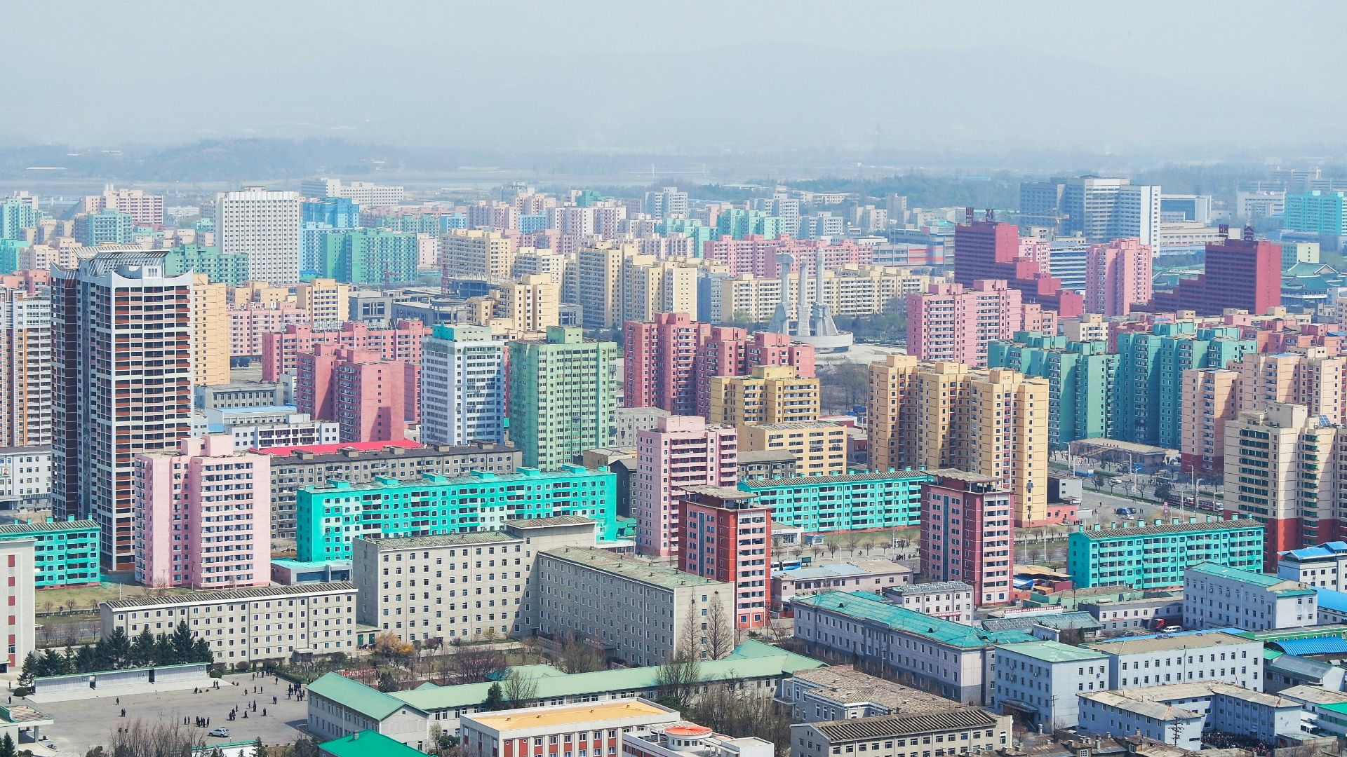 aerial view of city buildings during daytime