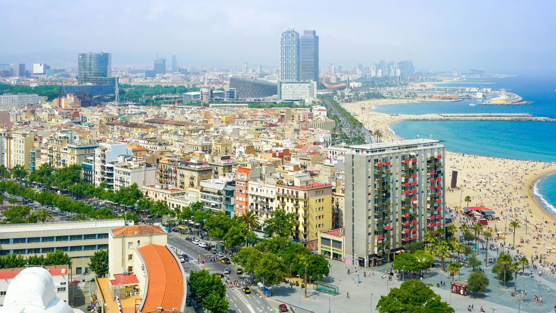 bird's eyeview photo of high rise buildings
