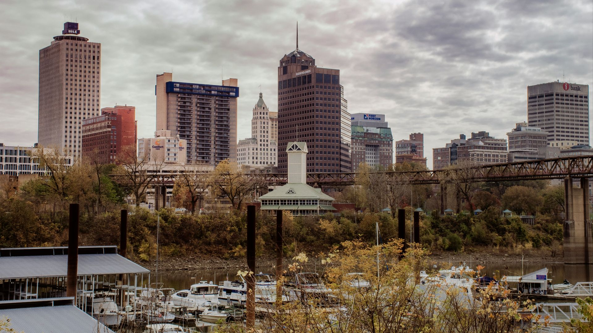 city skyline under cloudy sky during daytime