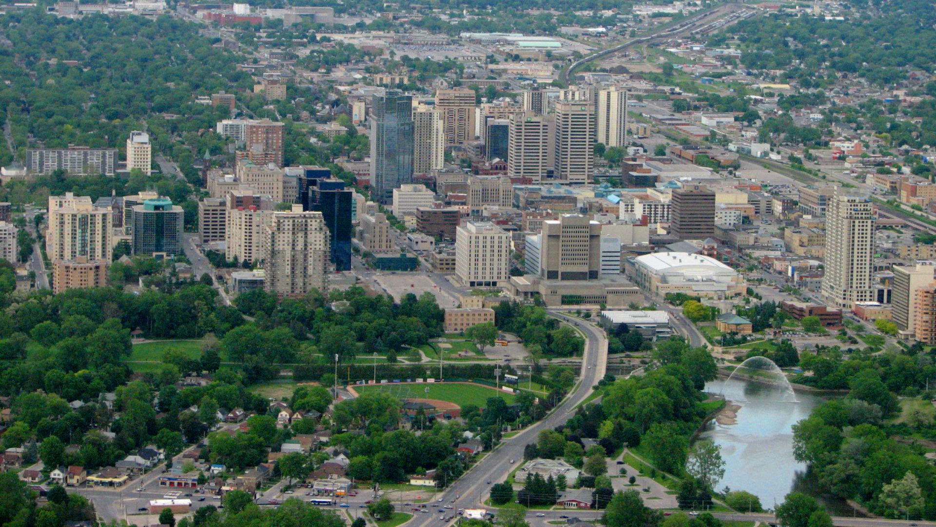 File:London, Ontario, Canada- The Forest City from above.jpg