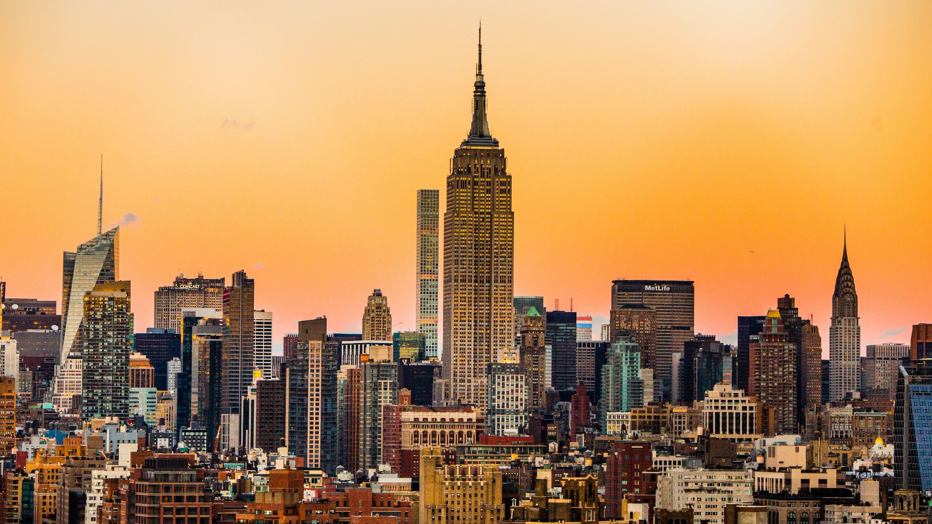 landscape photo of New York Empire State Building