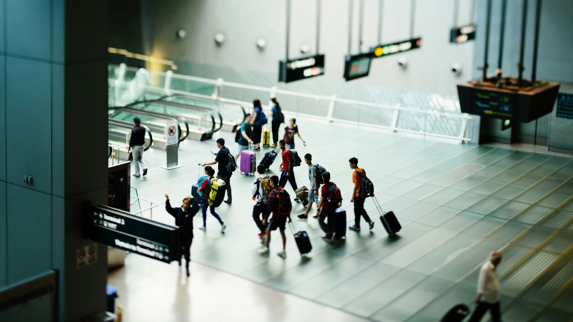 people walking inside establishment