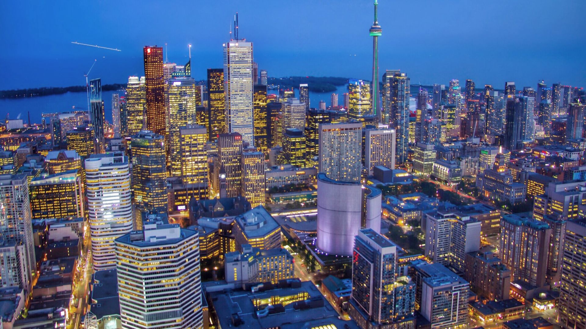 File:Toronto from above at night.jpg