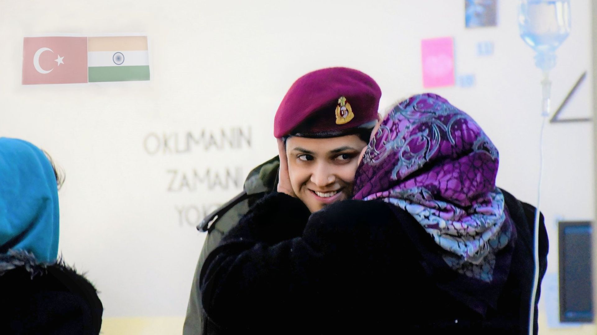 File:Turkish lady kissing Indian army personnel.jpg