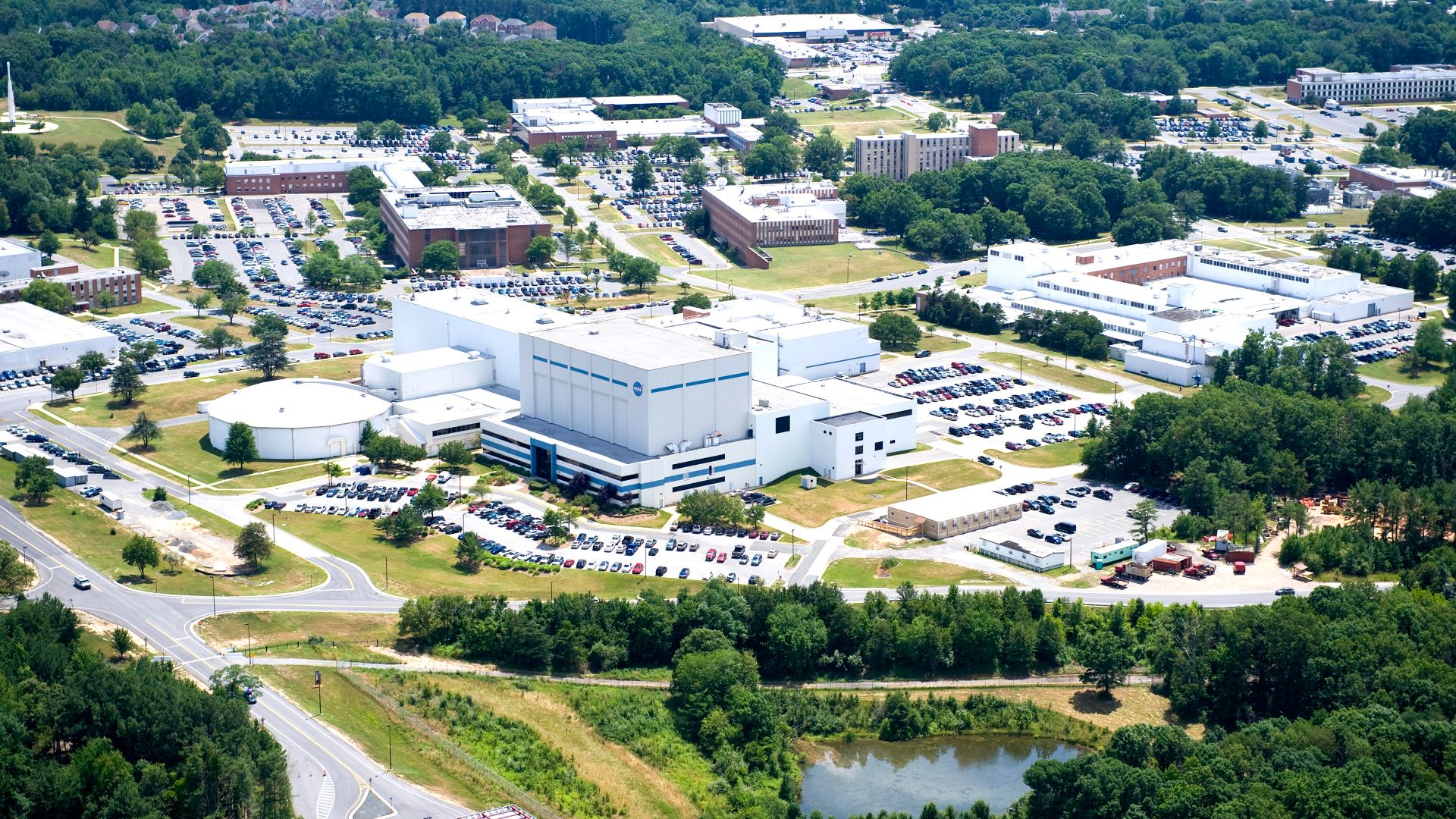 File:NASA Goddard Space Flight Center Aerial view 2010 facing south.jpg
