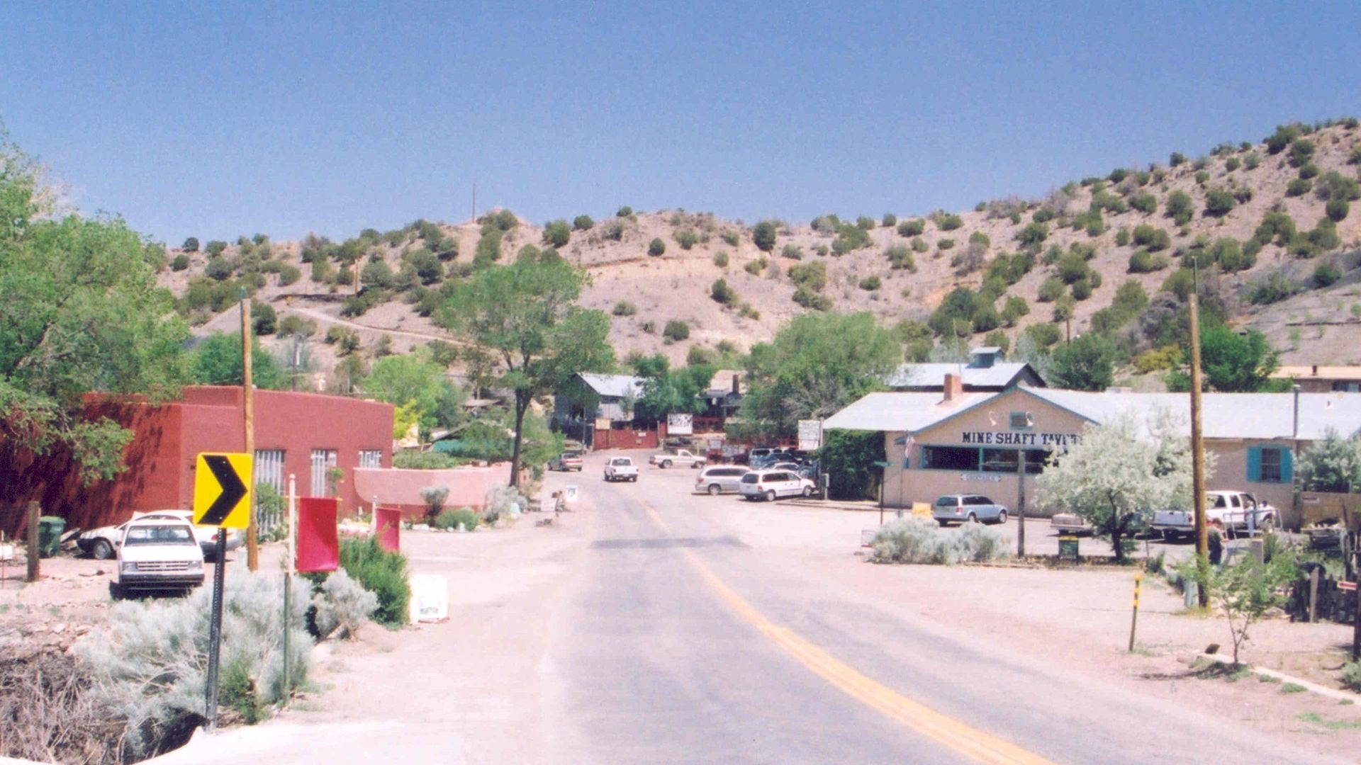 File:Turquoise Trail - Main Street in Madrid, New Mexico - NARA - 7722591.jpg