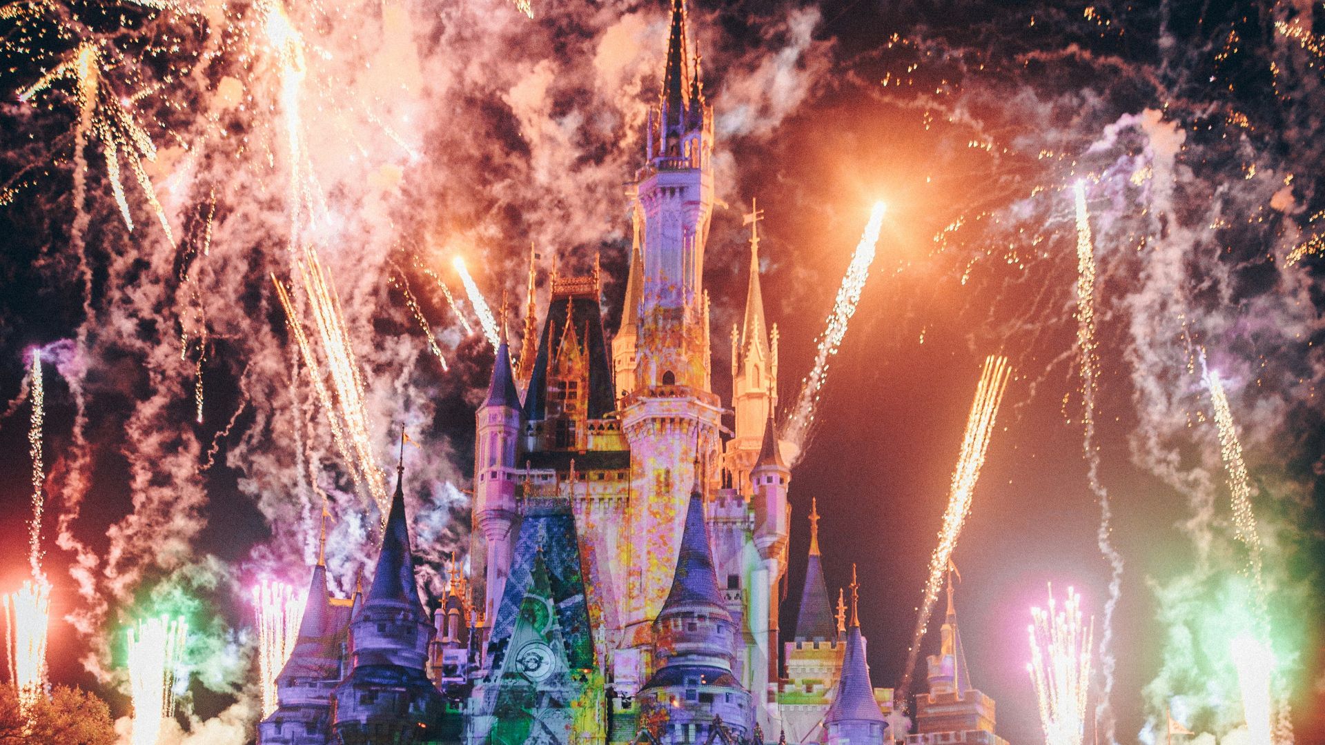 fireworks display