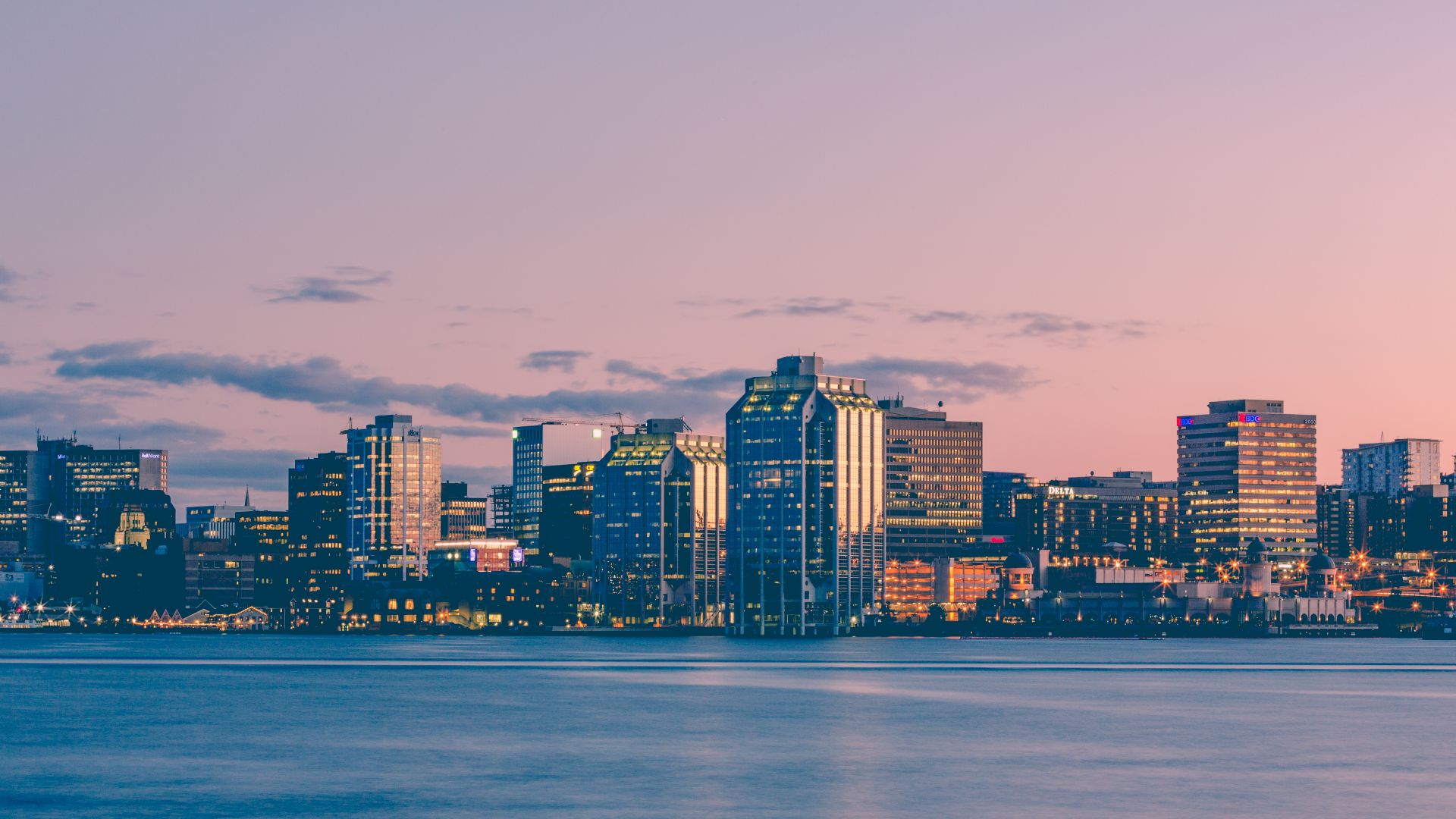 File:Halifax Harbour Sunset Skyline, Nova Scotia (24237034620).jpg