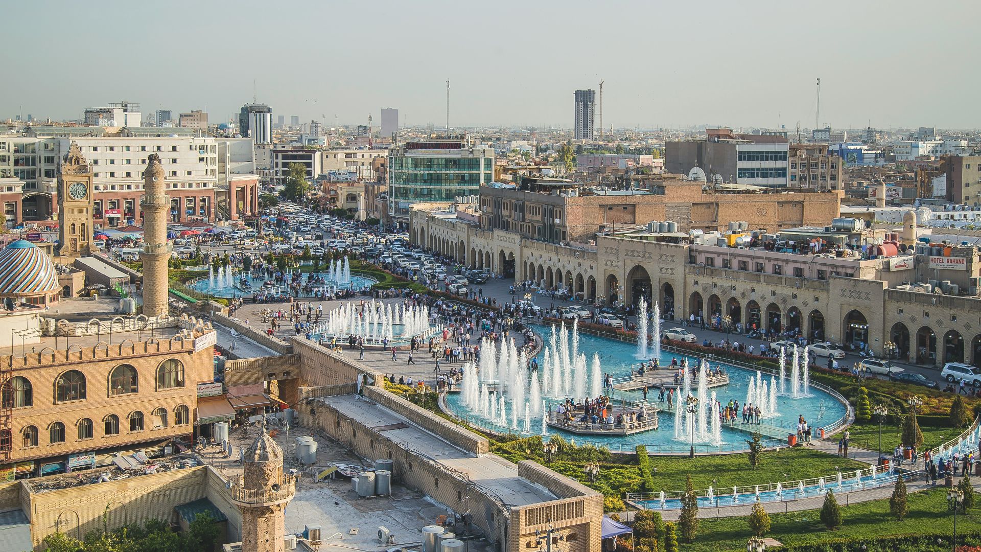 aerial view of city buildings during daytime