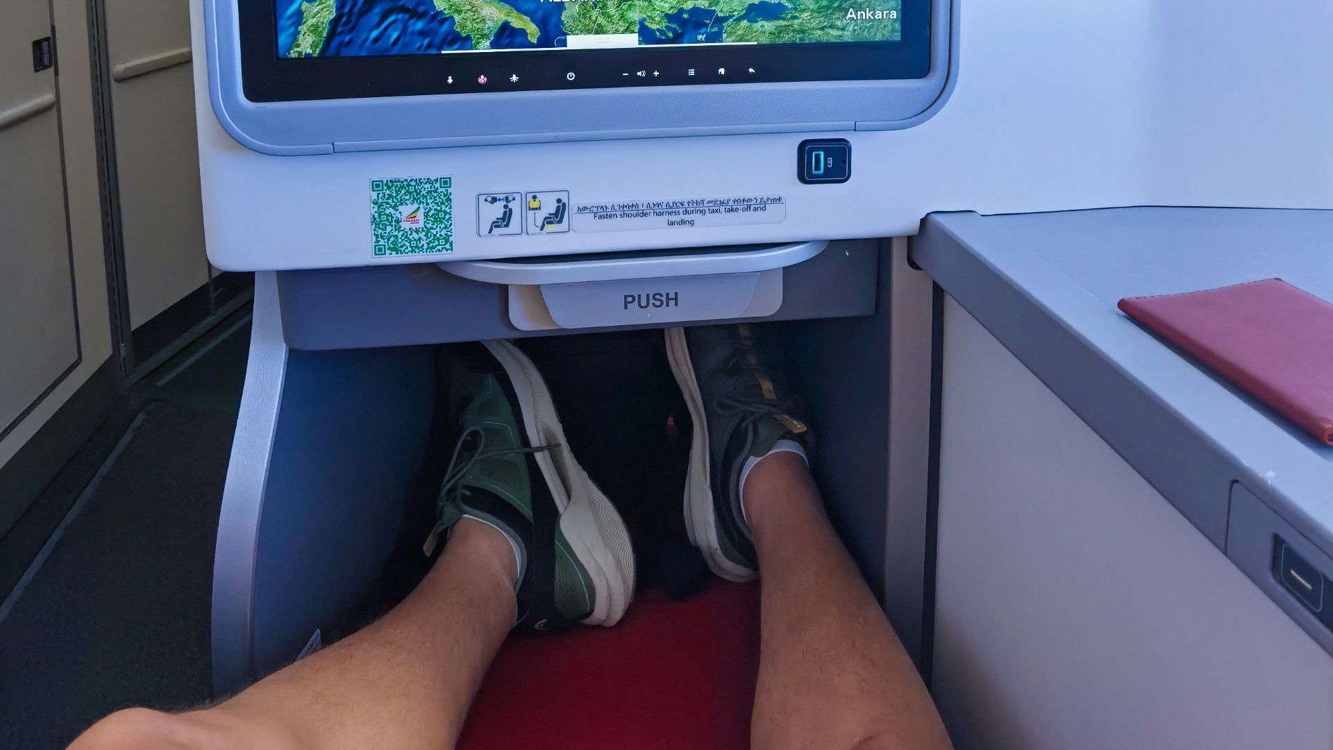 a person sitting in a control room