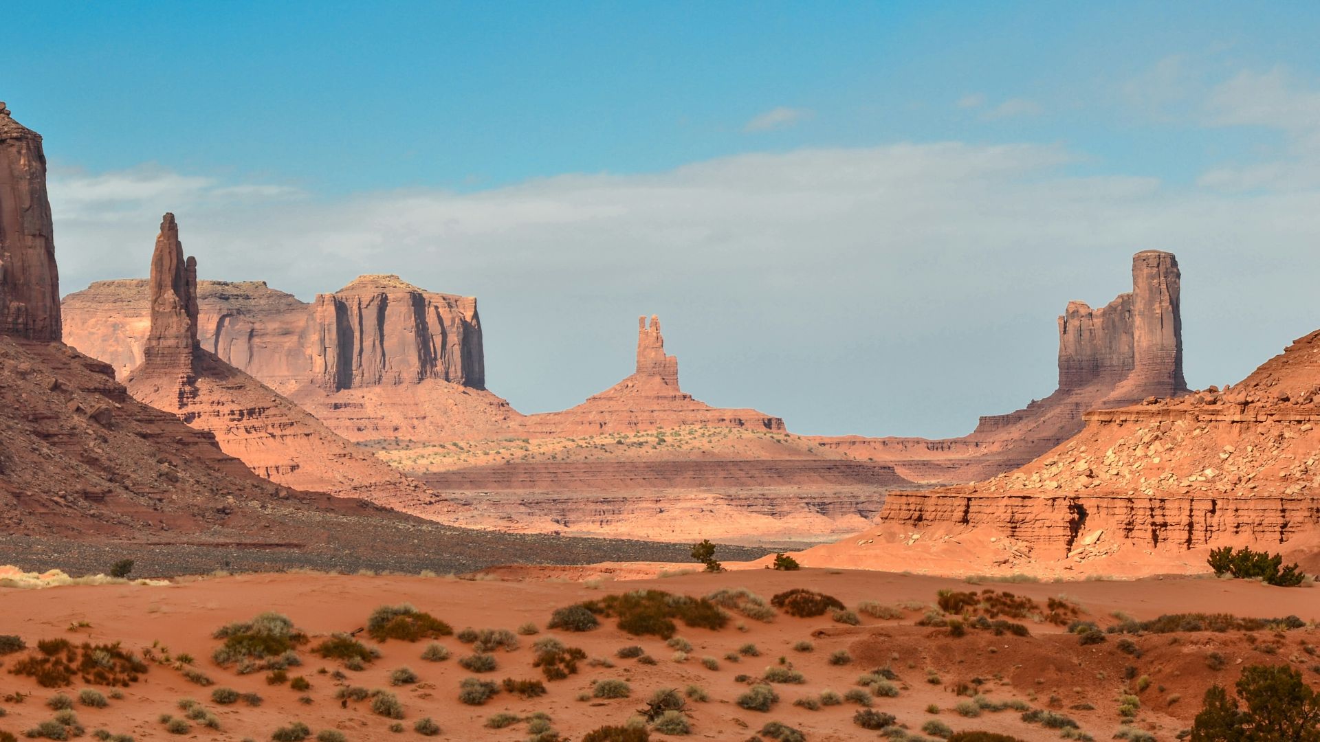 landscape photography of rock formation