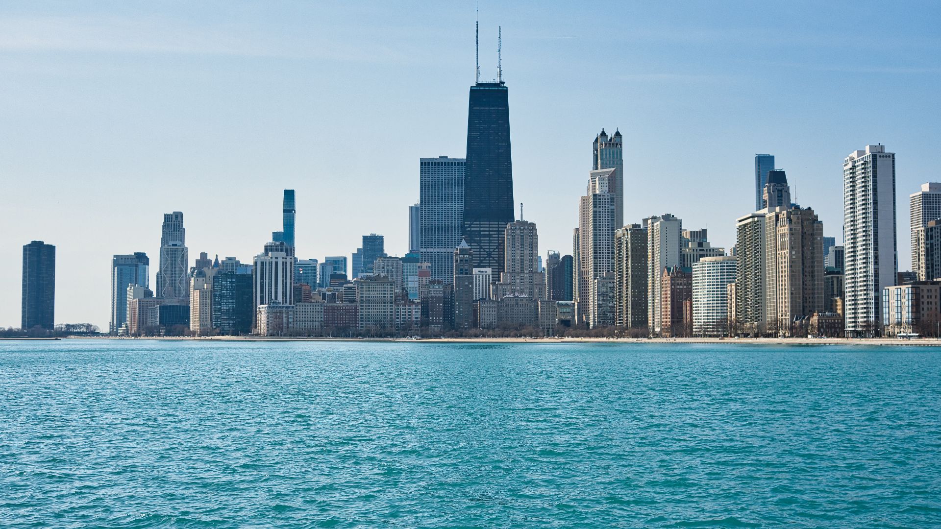 File:Chicago skyline from the North Avenue Beach Pier.jpg