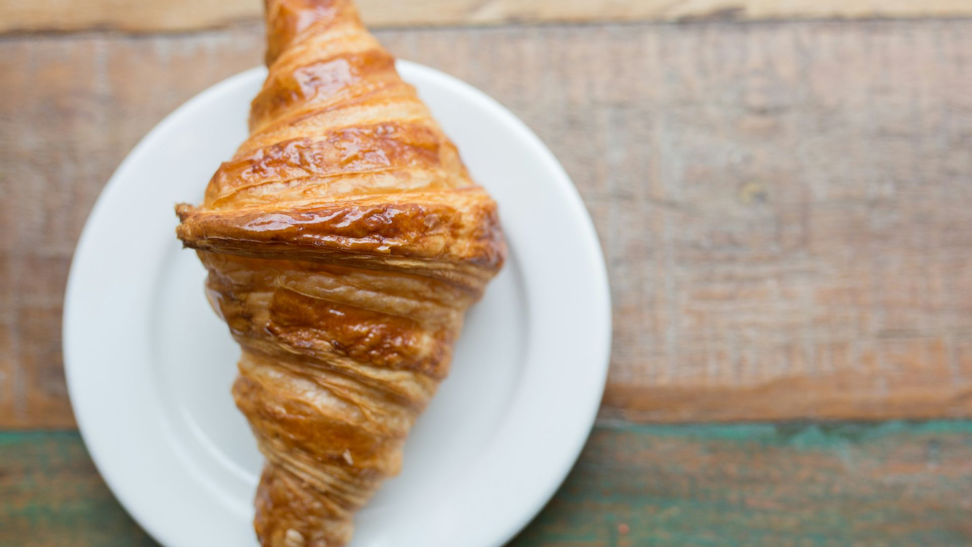 baked pastry on white ceramic saucer