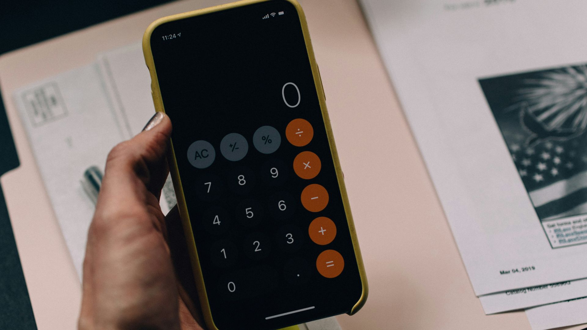 black Android smartphone