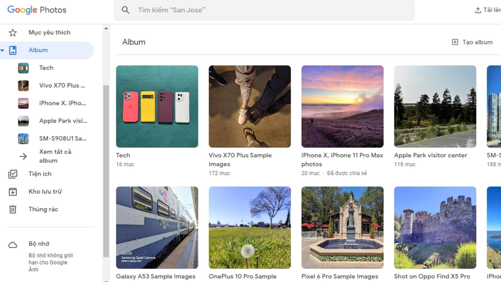 File:Screenshot in the Album section of Google Photos.jpg