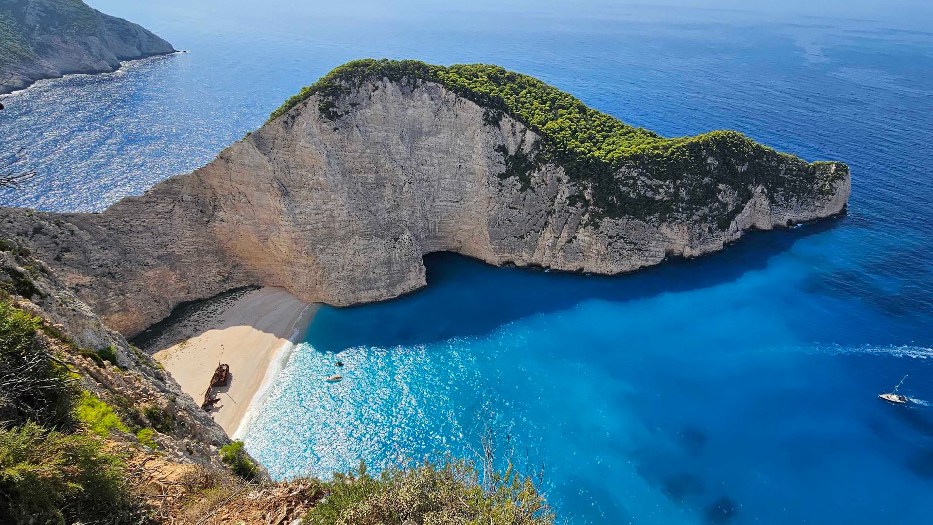 File:Navagio Beach. View of the Shipwreck Beach.jpg
