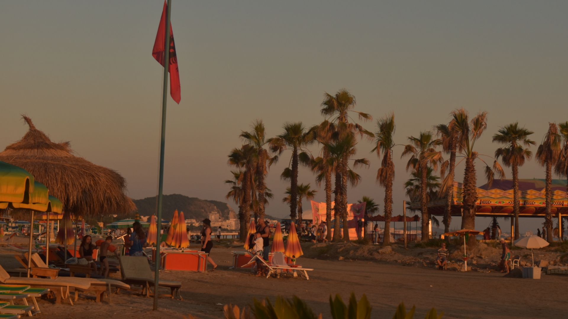 File:Sunset in Durrës beach.jpg