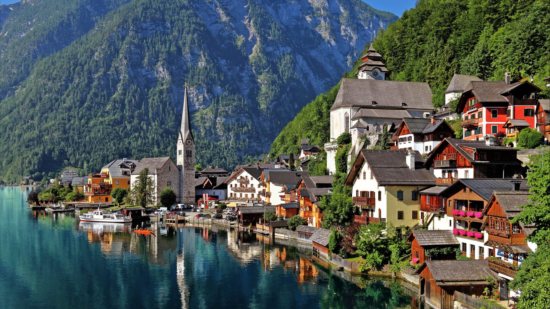 File:Vue nord-nord-est de la commune de Hallstatt, en Haute-Autriche.jpg