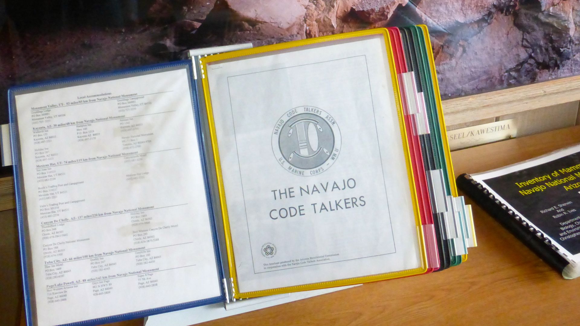 File:Navajo National Monument (Navajo Code Talkers display).jpg