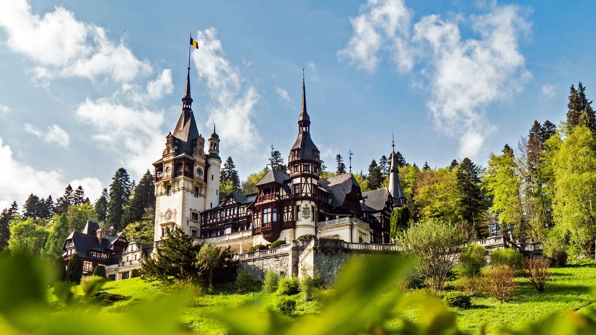 white and brown concrete structure