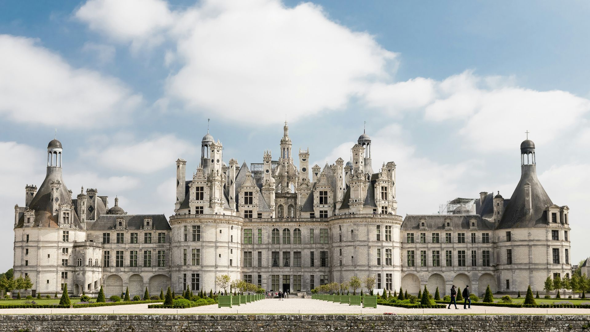 landscape photo of white and brown castle