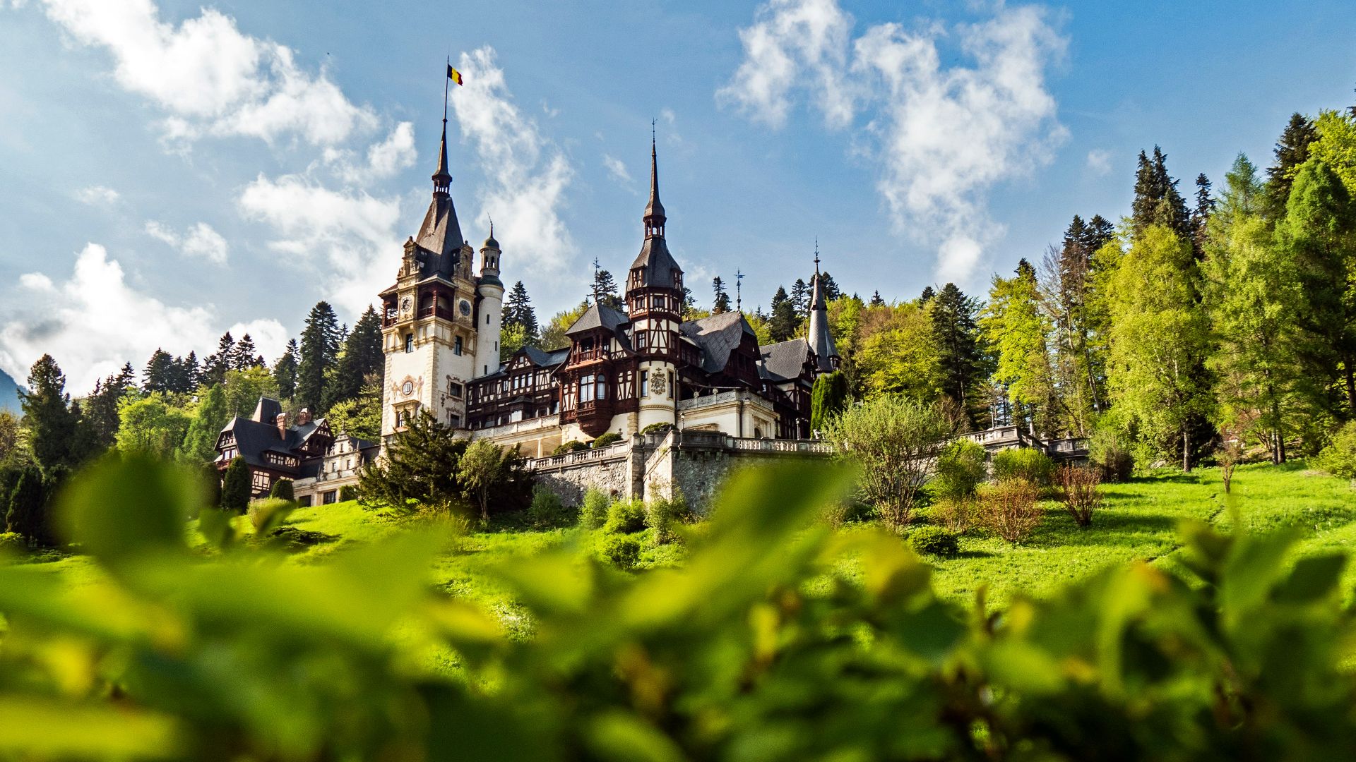 white and brown concrete structure