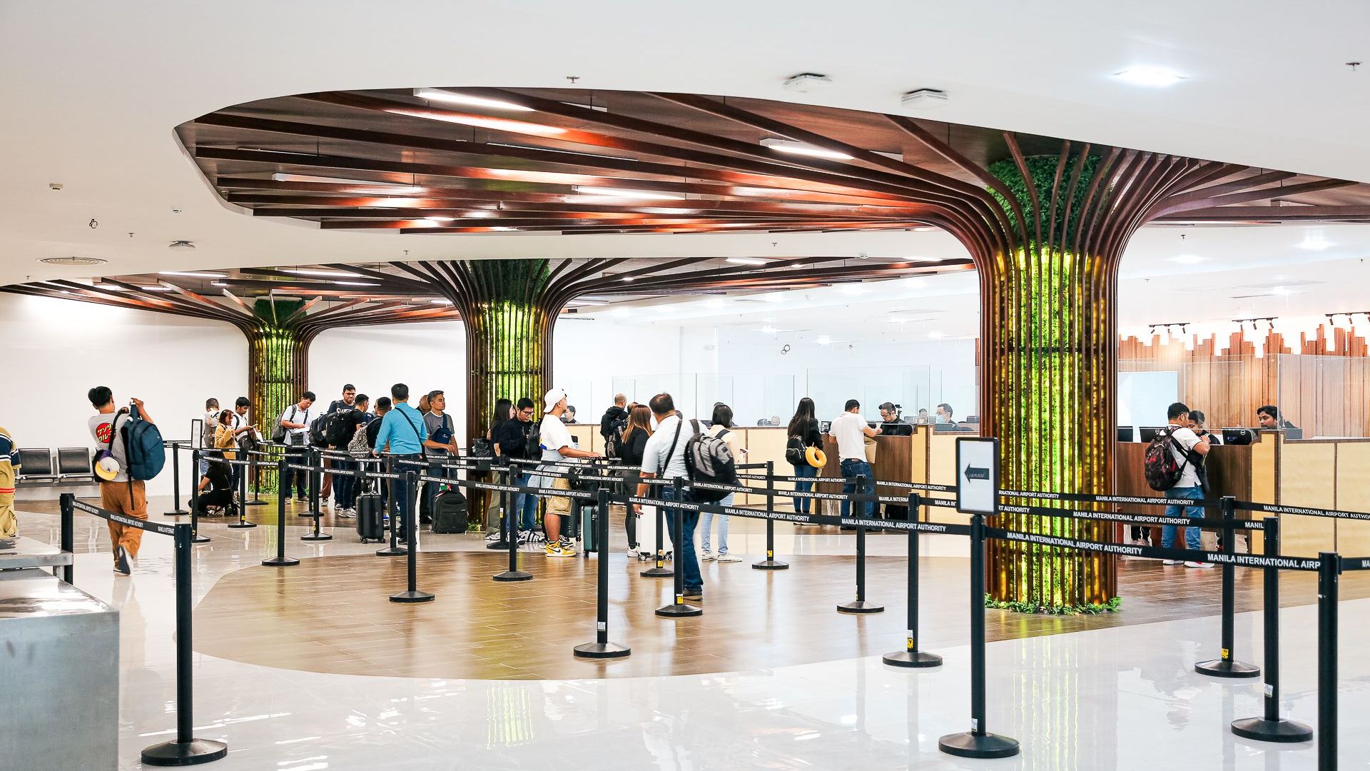 File:Passport control at Manila's Ninoy Aquino International Airport Terminal 3 in 2023.jpg