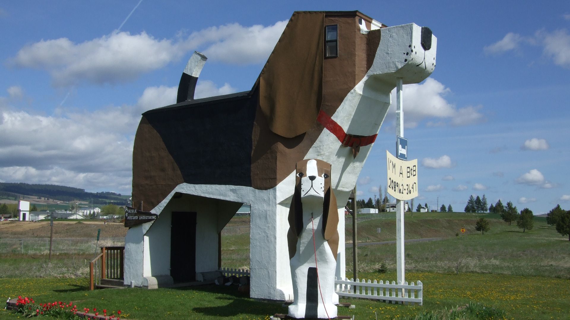 File:Toby and Sweet Willie Dog Bark Park Inn.JPG