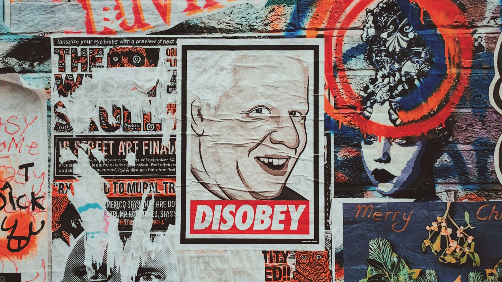 graffiti on wall during daytime