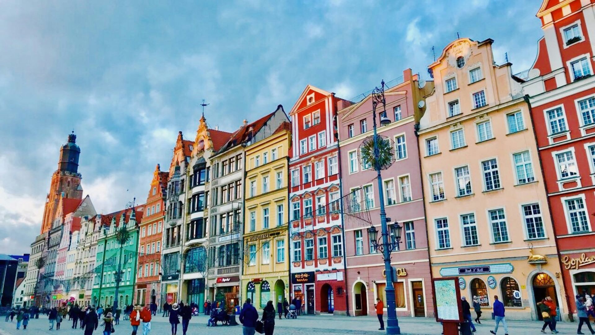 people walking along pathway