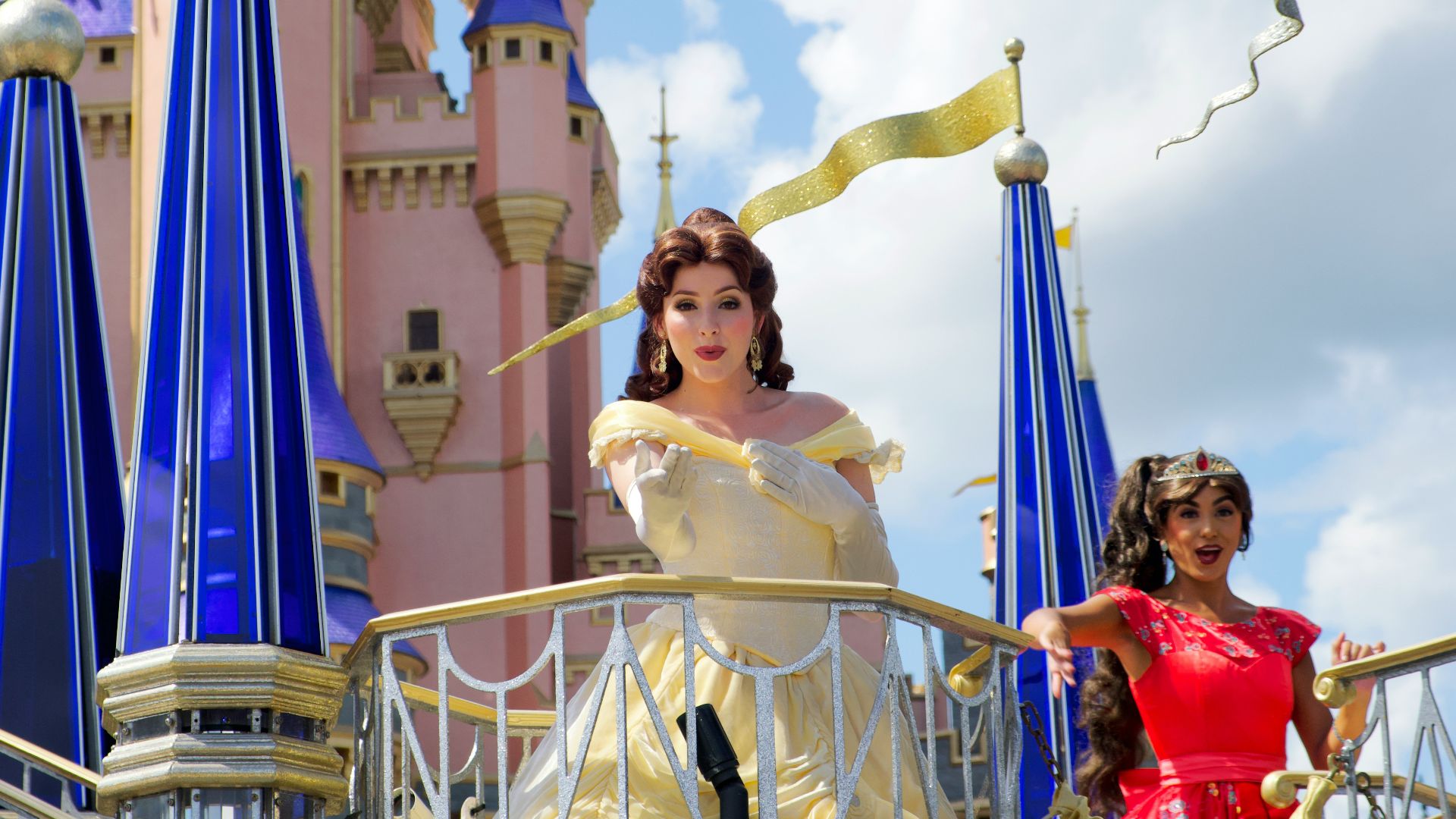 woman in white dress standing on the stairs