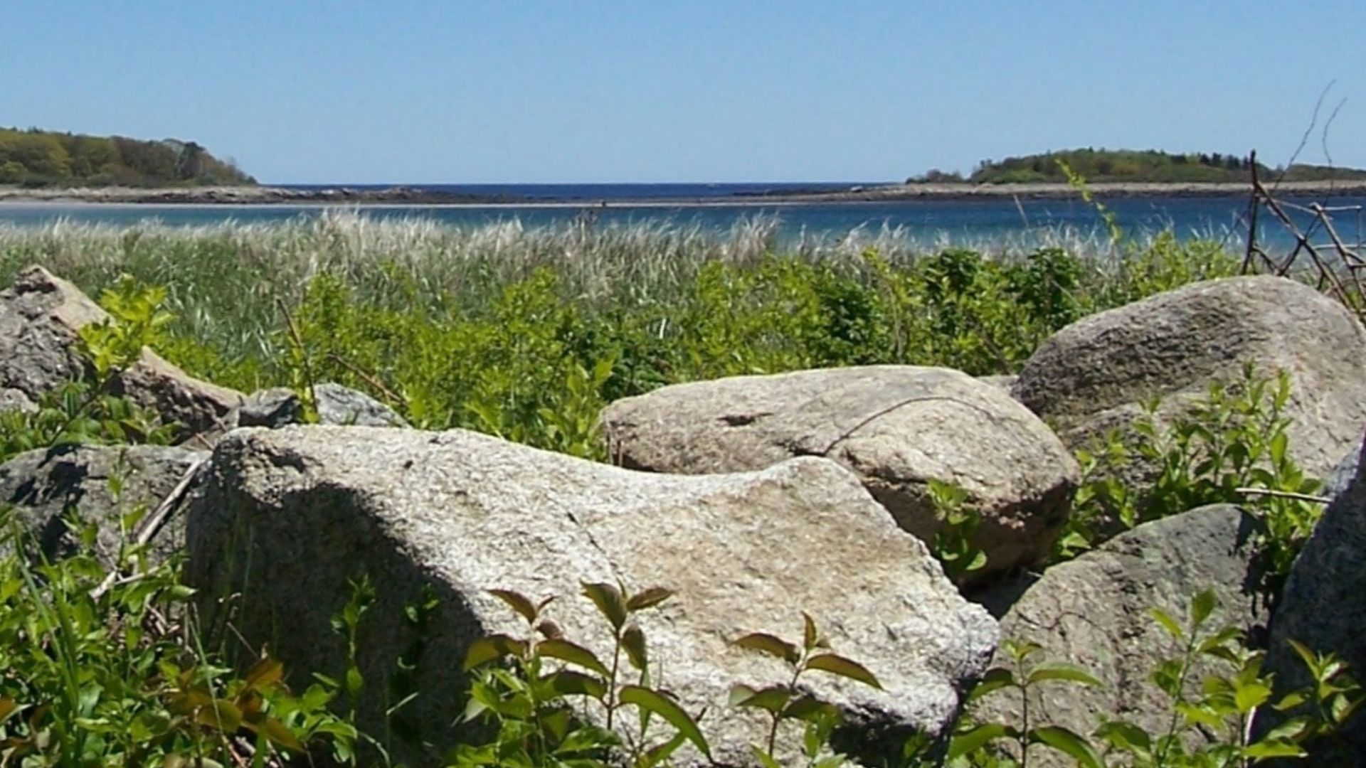 File:Goose Rocks Beach, three miles east of Cape Porpoise in Kennebunkport Maine.jpg