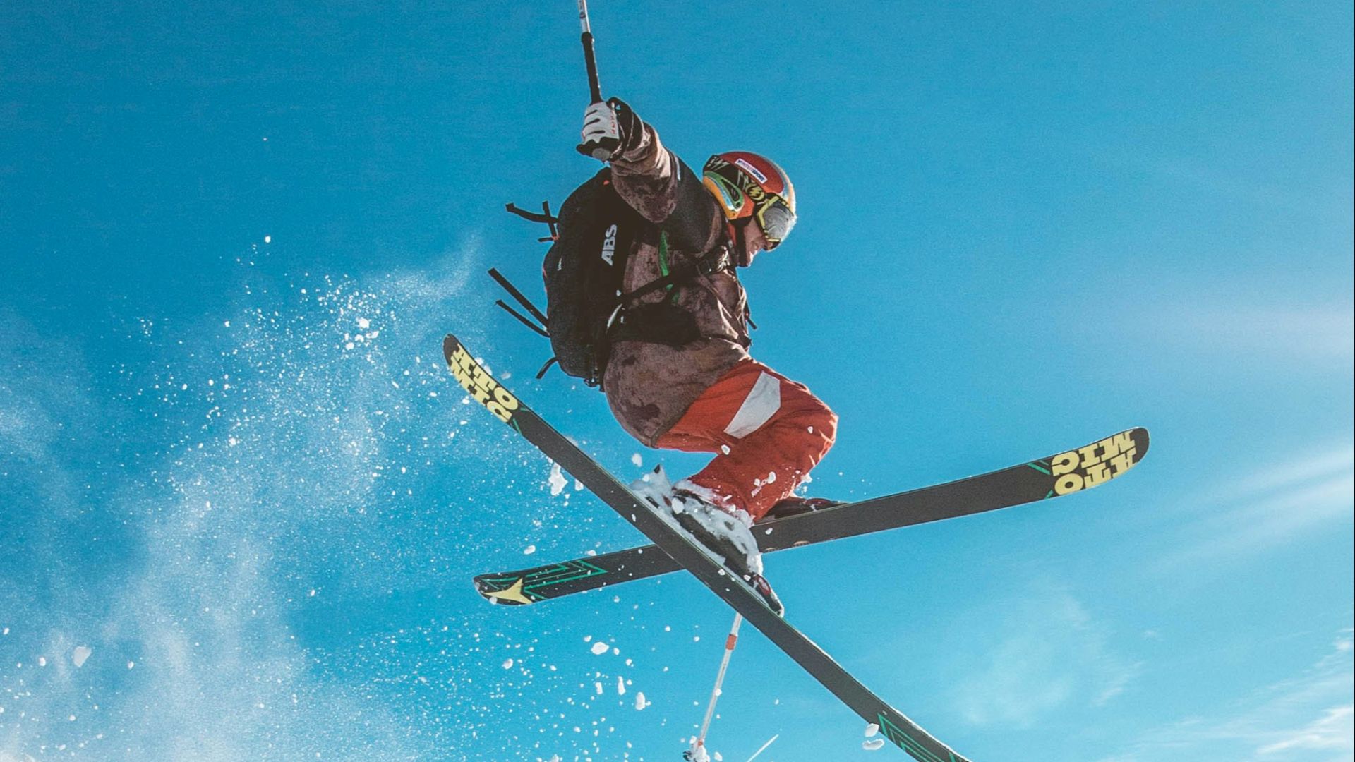 man skiing on land