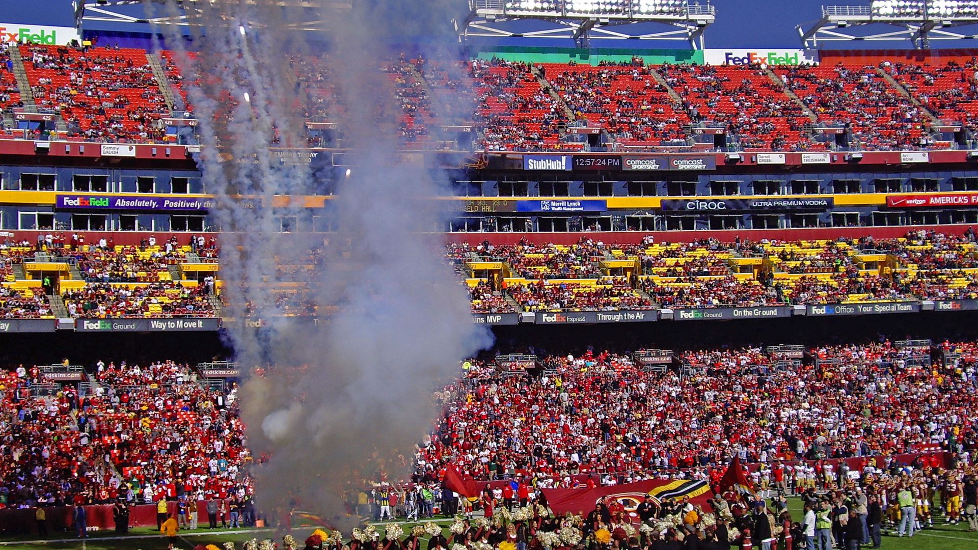 File:Pre-Game Festivities -- FedEx Field Landover (MD) Sunday November 6, 2011 (6320190250).jpg