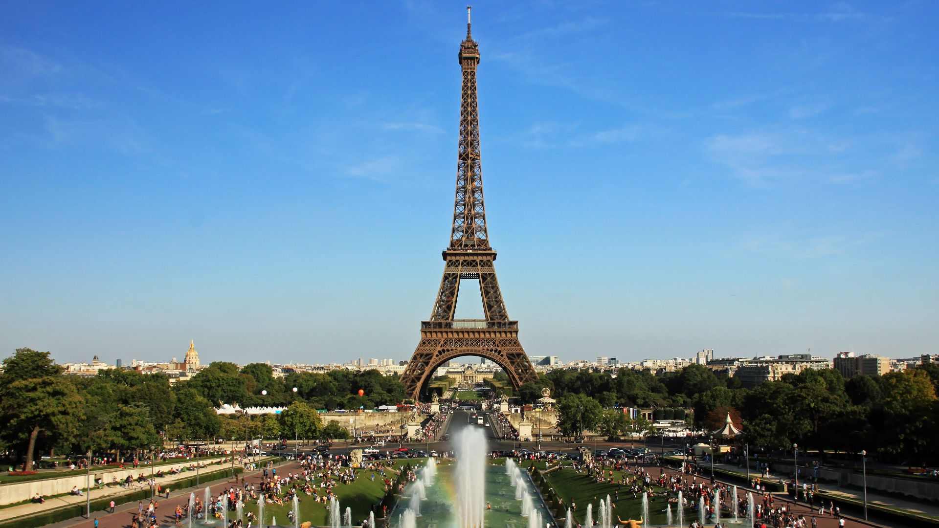 File:Eiffel tower from trocadero.jpg