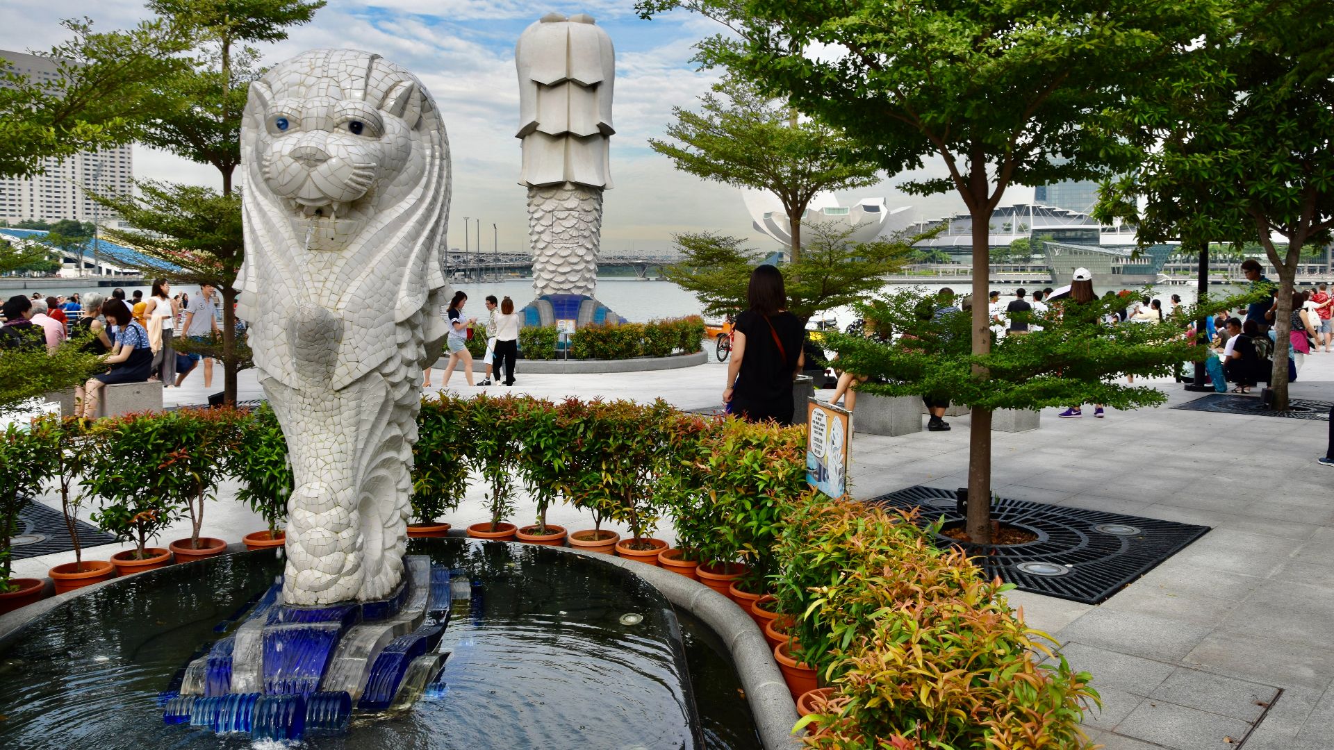 File:Merlion Statue at Merlion Park, Singapore (Ank Kumar ) 02.jpg