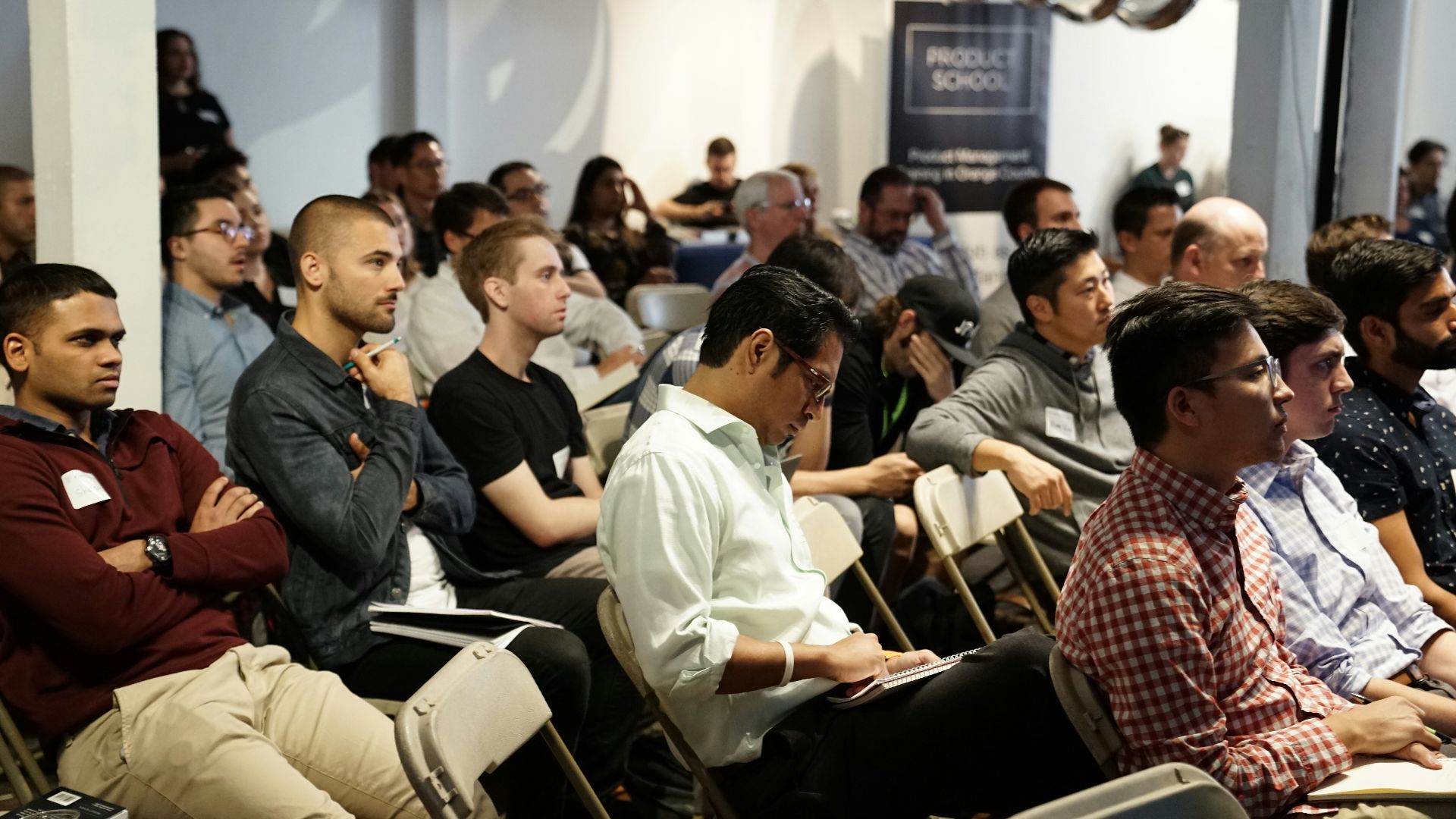 people inside white room