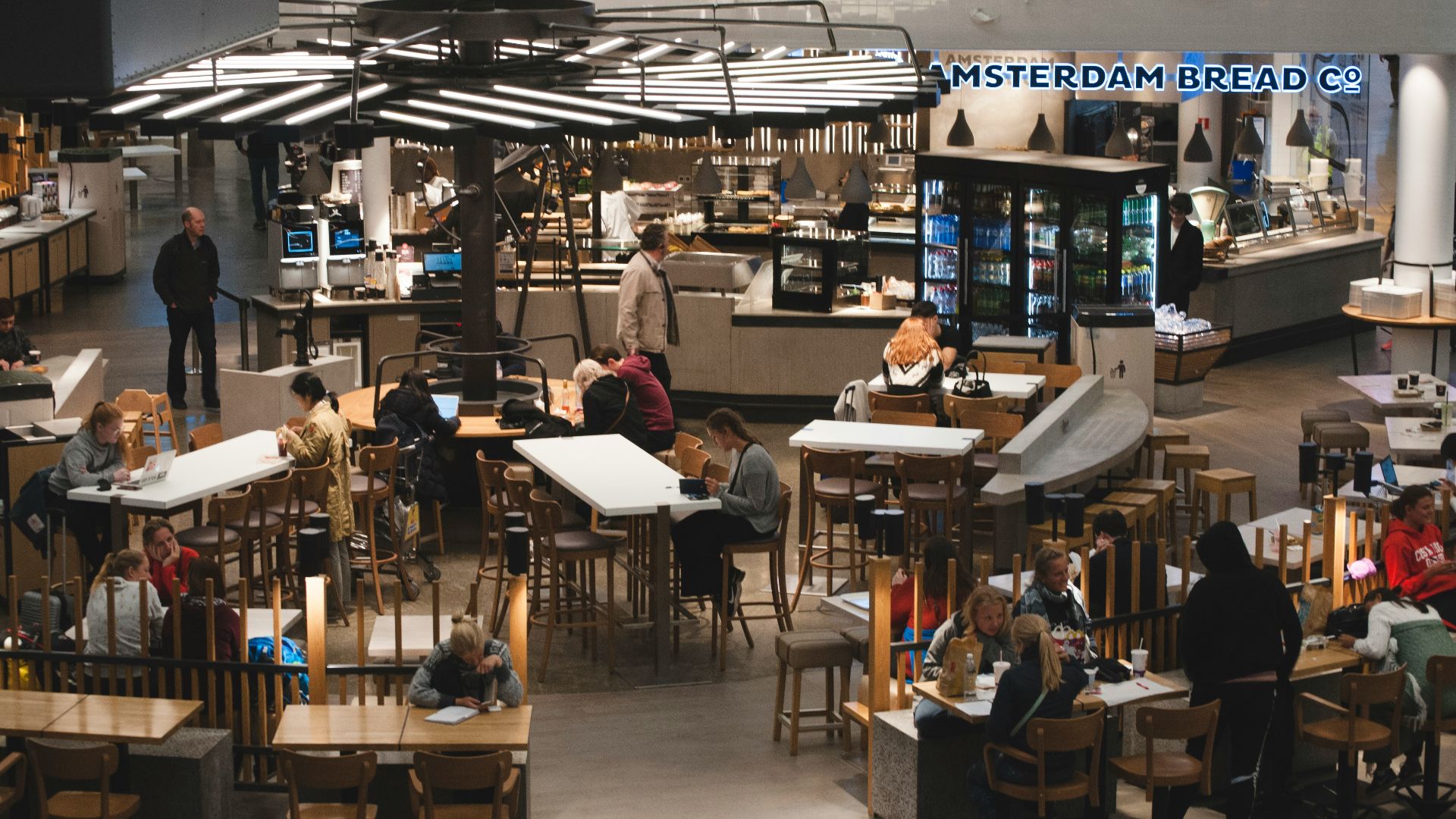 interior of a coffee shop