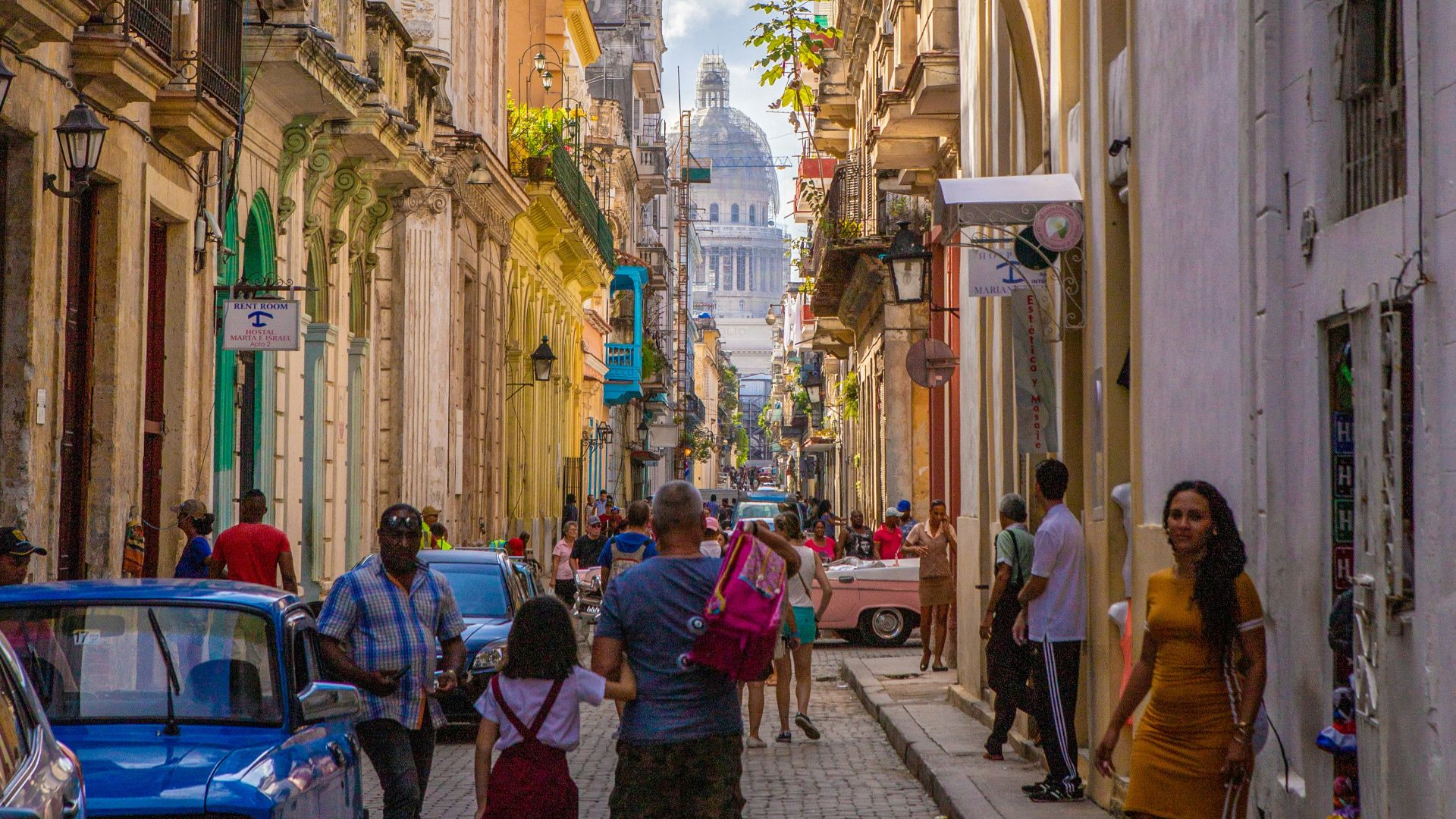 urban photo of a brick road