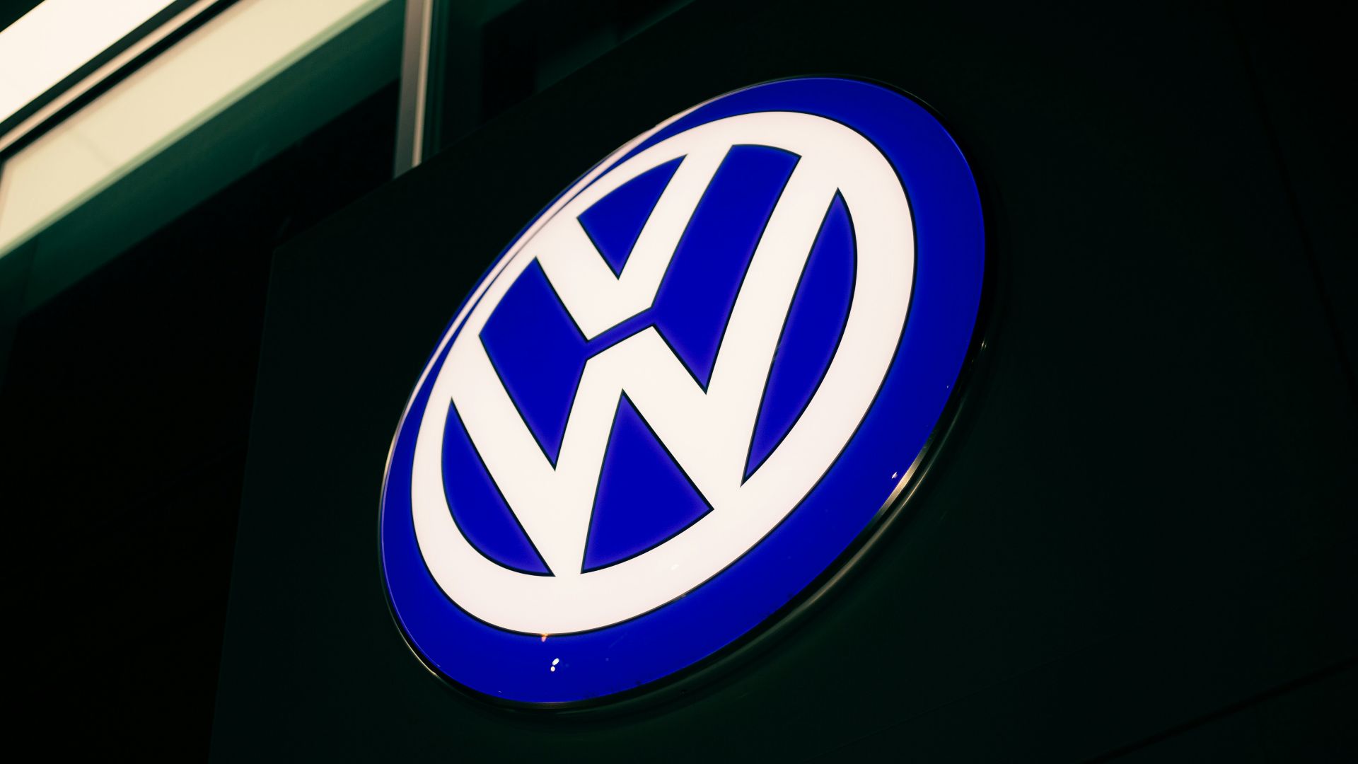 blue and white round b logo