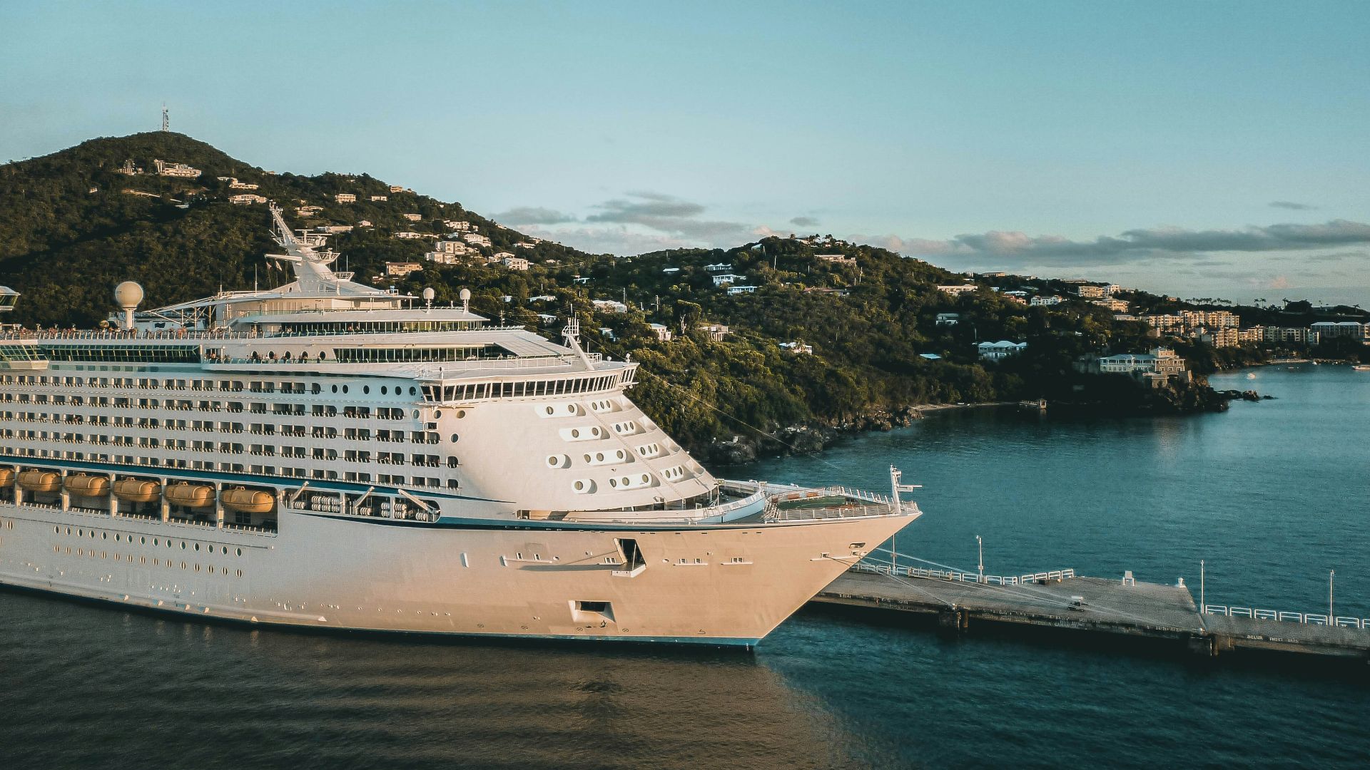 white cruise ship on sea during daytime