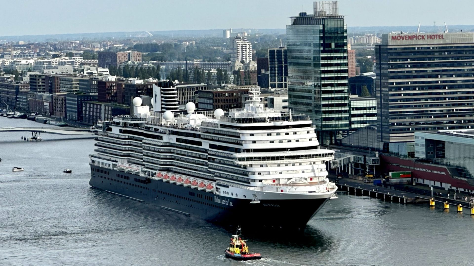 File:Holland America Line cruise ship view from A'DAM Tower.jpg